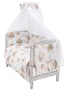 Дитяча постіль Babyroom Gold RG-08 білий (ведмедики на місяці)