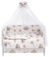Дитяча постіль Babyroom Gold RG-08 білий (ведмедики на місяці)