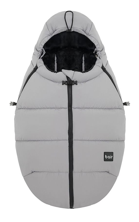 Зимовий конверт Bair Cocon mini owl grey сірий
