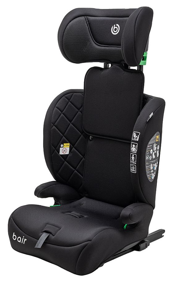 Автокрісло Bair Slider i-size Iso-fix BS-01 total black