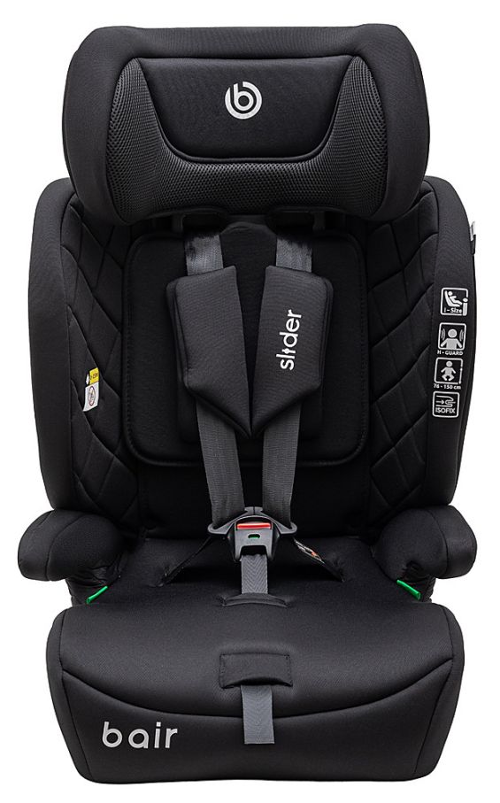 Автокрісло Bair Slider i-size Iso-fix BS-01 total black