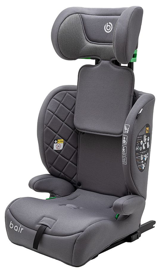 Автокрісло Bair Slider i-size Iso-fix BS-03 grey