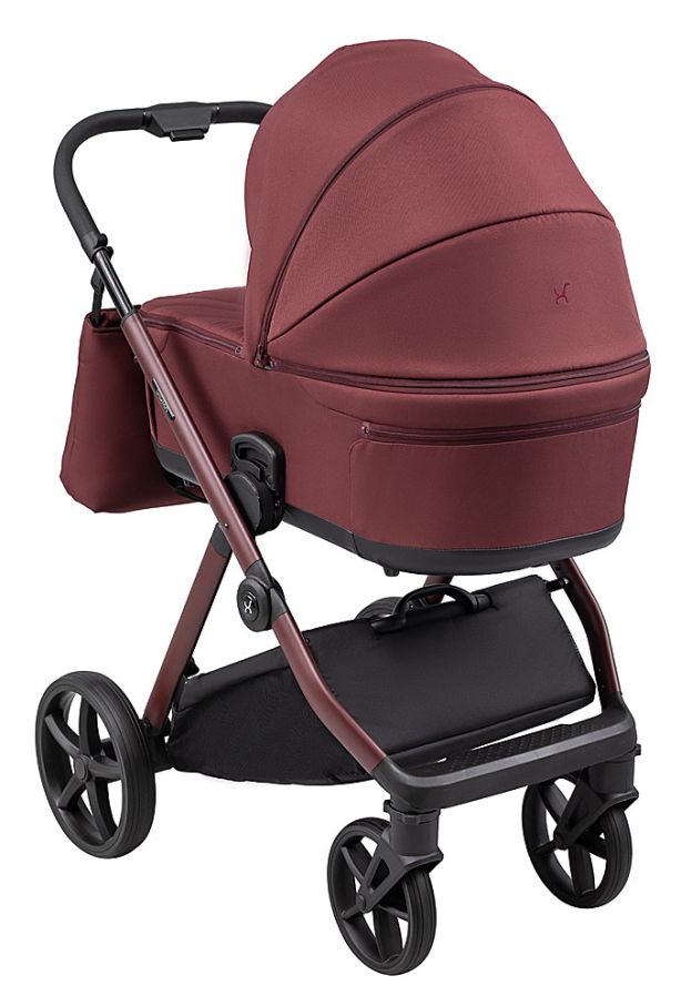 Коляска 2 в 1 Adamex Sigma Natura 18 ruby