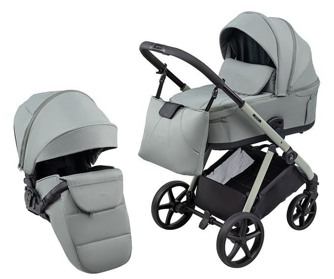 Коляска 2 в 1 Adamex Sigma Natura 7 salvia