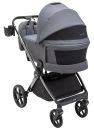 Коляска 2 в 1 Bair Pixel Chrome PC-02 graphite grey