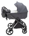 Коляска 2 в 1 Bair Pixel Chrome PC-02 graphite grey