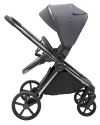 Коляска 2 в 1 Bair Pixel Chrome PC-02 graphite grey