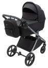 Коляска 2 в 1 Bair Pixel Chrome PC-01 black rock