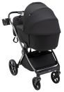 Коляска 2 в 1 Bair Pixel Chrome PC-01 black rock