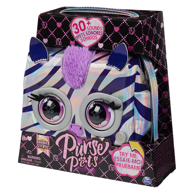 Purse Pets: інтерактивна сумочка 'Зебра'