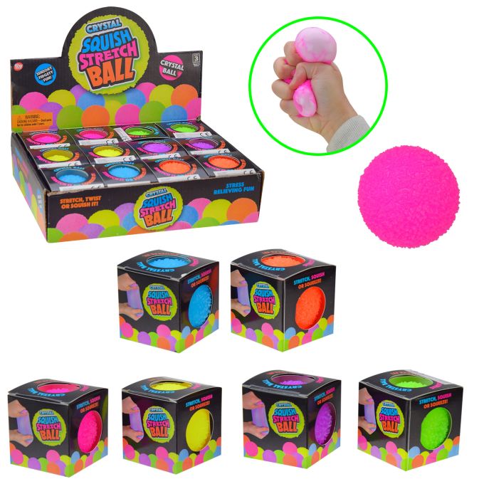 Антистрес арт. C53811 (288шт) куля в пакеті 12 шт в боксі дисплей/