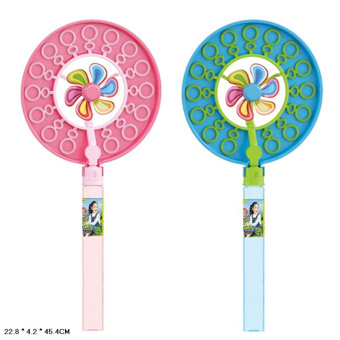 Мильні бульбашки арт. 108 (30шт)  вітрячок, 2 мікс кольори  22,8*4,2*45,4 см