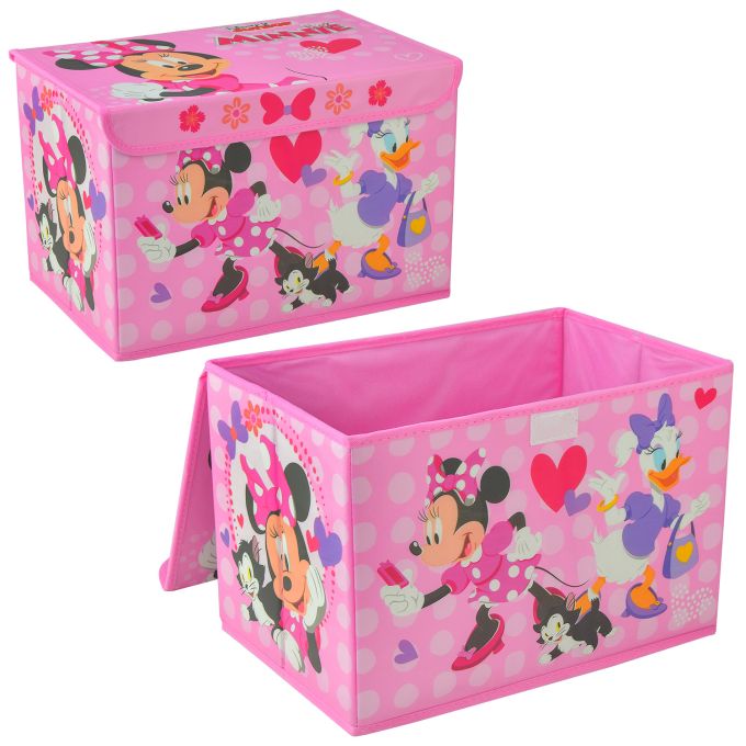 Кошик-скринька для іграшок Minnie Mouse арт. D-3523 (24шт) пакет. 38*25*25см