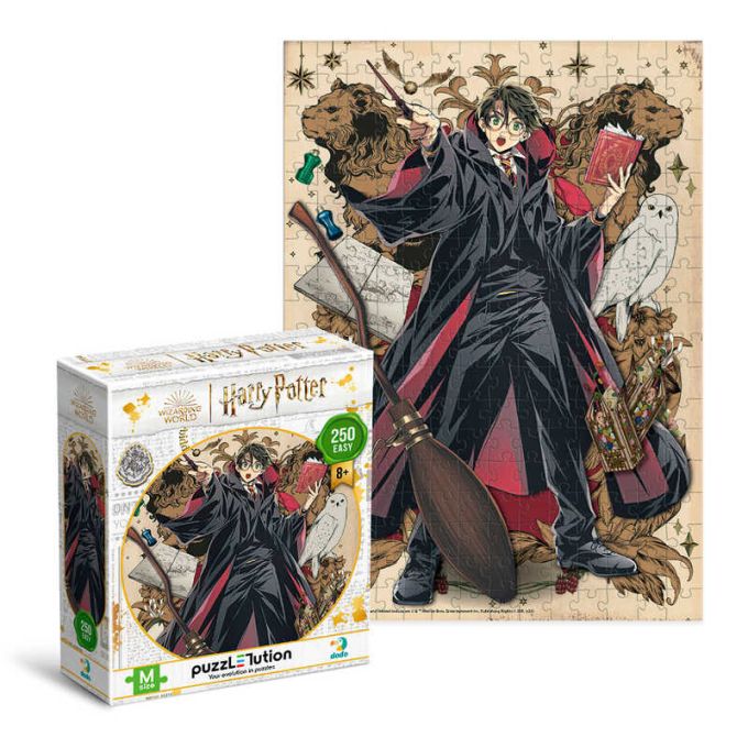 гр Пазл Easy-M "Harry Potter. Династія чарівників. Гаррі" 250 елементів 200495 (24) "DoDo"
