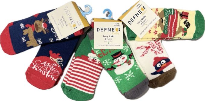 Махрові шкарпетки DEFNE  Baby 12-18м U003-22 ціна за 1 пару