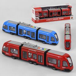 Трамвай WY 930 AB, інерція, світло, звук, в коробці