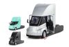 Машина мет. АВТОПРОМ арт. AP74225 (24шт/2) 1:32 Tesla semi truck head, батар,світло,звук,відкр.двері,короб. 19,5*9*9см