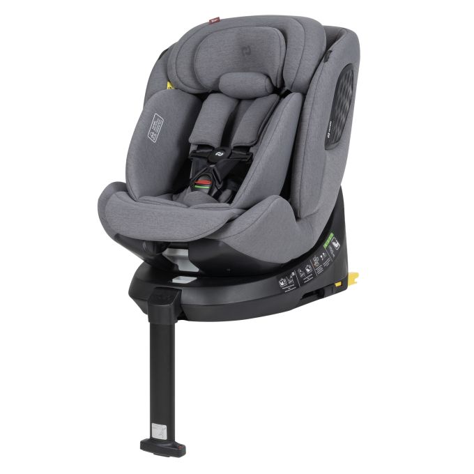Автокрісло CARRELLO Bliss+ CRL-17707 Seashell Grey i-Size 40-150см ISOFIX, поворот, опор.стійка /1/