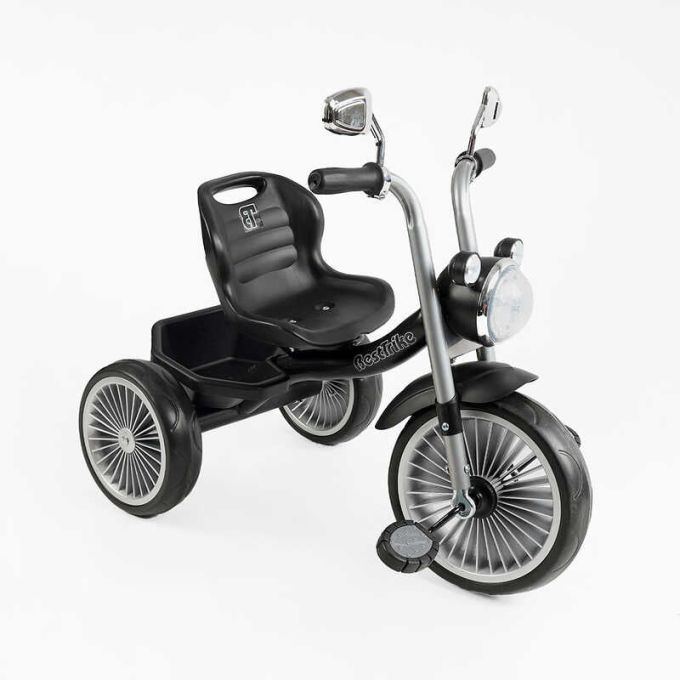 Велосипед 3-х колісний BS-67800 "Best Trike" (1) колеса EVA переднє 10’’, заднє 8’’, сталева рама, УКР. ОЗВУЧУВАННЯ, кошик, в коробці