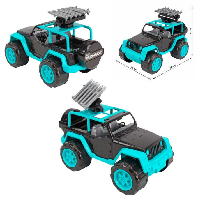 гр Позашляховик 0921 (4) "Technok Toys", розміри: 28х16х20 см, рухливі елементи