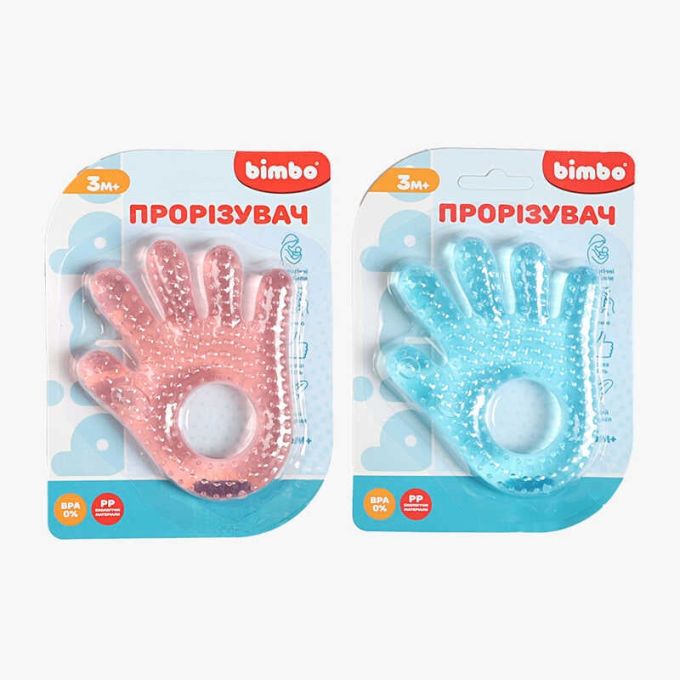 Прорізувач BM 12-5547 (336/2) 2 кольори, "Bimbo", “Рука”, на листі, ВИДАЄТЬСЯ МІКС ВИДІВ