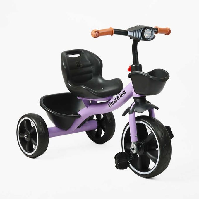 Велосипед 3-х колісний BS-28-474 "Best Trike" (1) колеса EVA переднє 10’’, заднє 8’’, сталева рама, ОЗВУЧУВАННЯ, в коробці