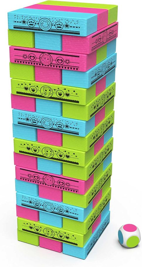 Настільна гра: дженга «Ляльковий будиночок Габбі»