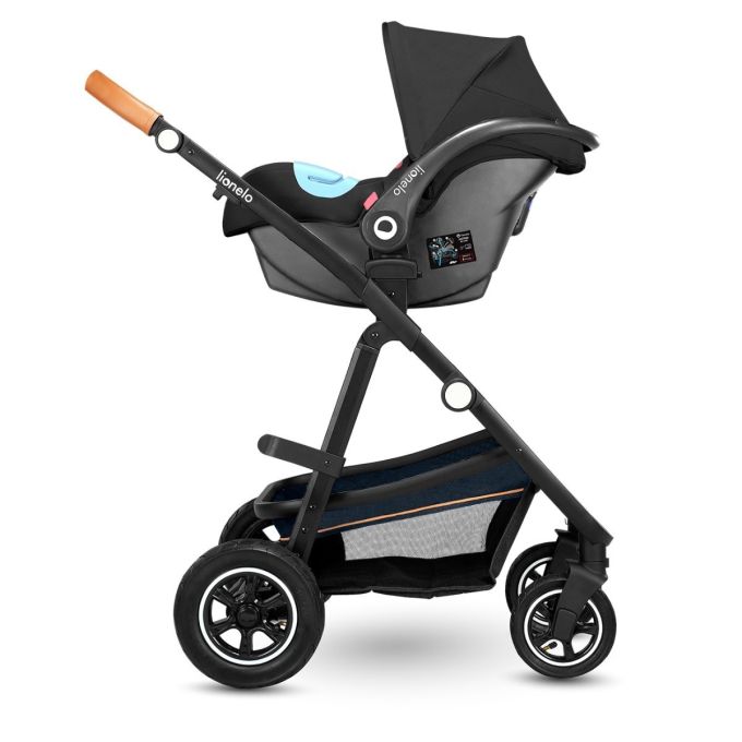 Універсальна коляска 3 в 1 Lionelo AMBER BLUE NAVY