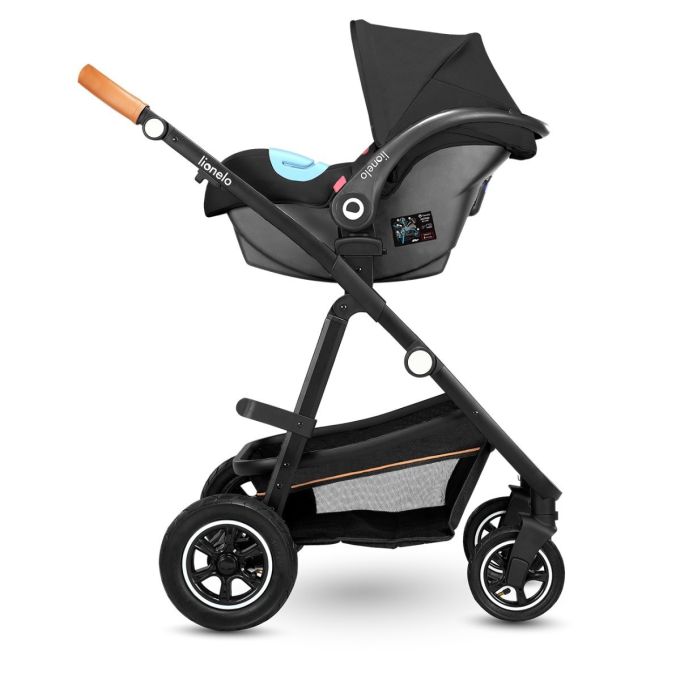 Універсальна коляска 3 в 1 Lionelo AMBER GREY GRAPHITE
