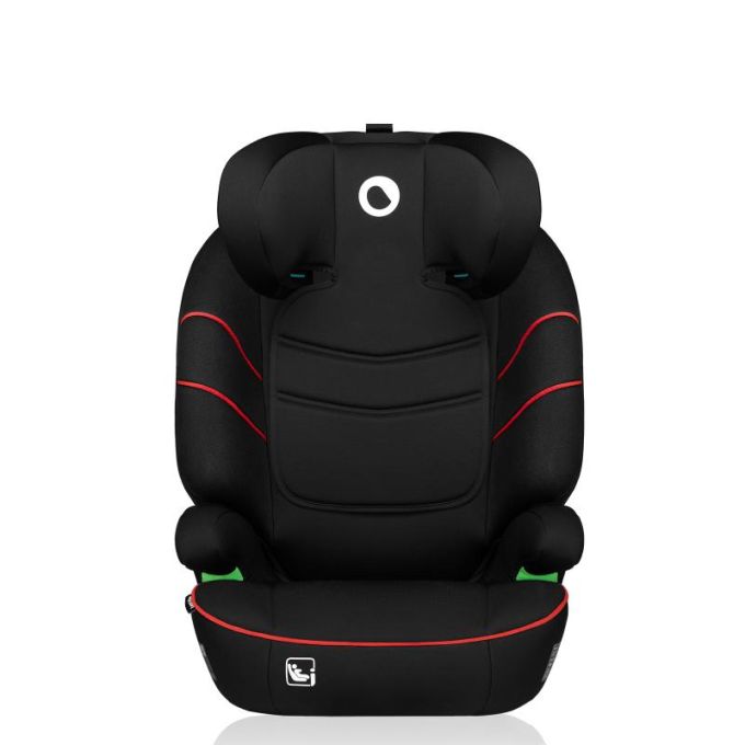 Дитяче автокрісло Lionelo  LARS  I-SIZE SPORTY  BLACK  RED