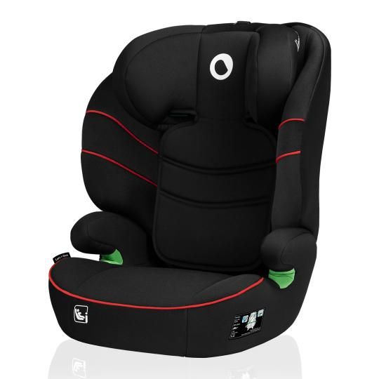 Дитяче автокрісло Lionelo  LARS  I-SIZE SPORTY  BLACK  RED
