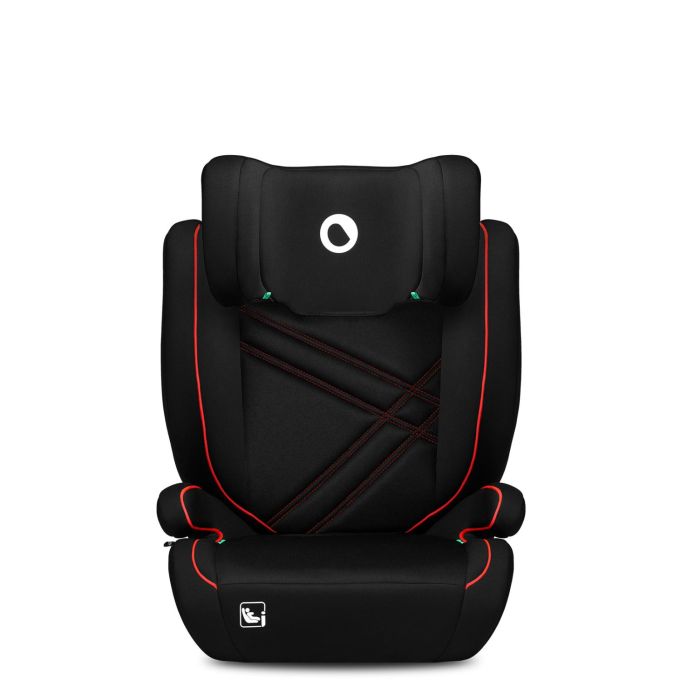 Дитяче автокрісло Lionelo  HUGO I-SIZE SPOTY BLACK RED