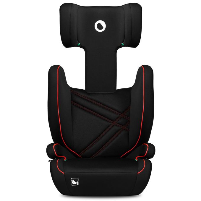 Дитяче автокрісло Lionelo  HUGO I-SIZE SPOTY BLACK RED