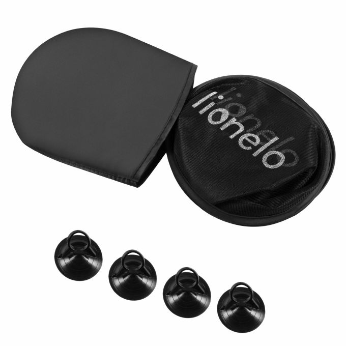 Сонцезахисні шторки, 2 шт. Lionelo Sunshade  Black