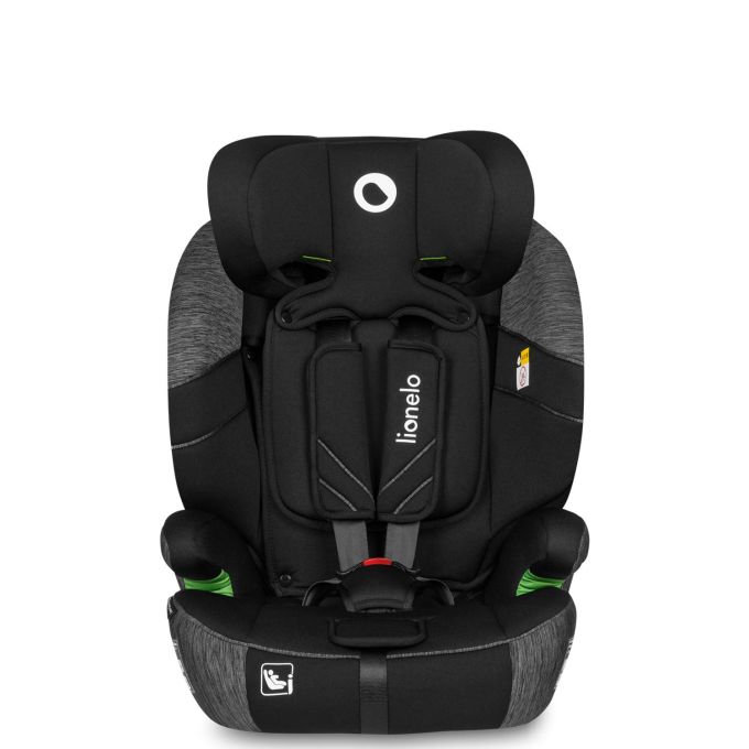 Дитяче автокрісло Lionelo  LEVI ONE I-SIZE BLACK  GREY