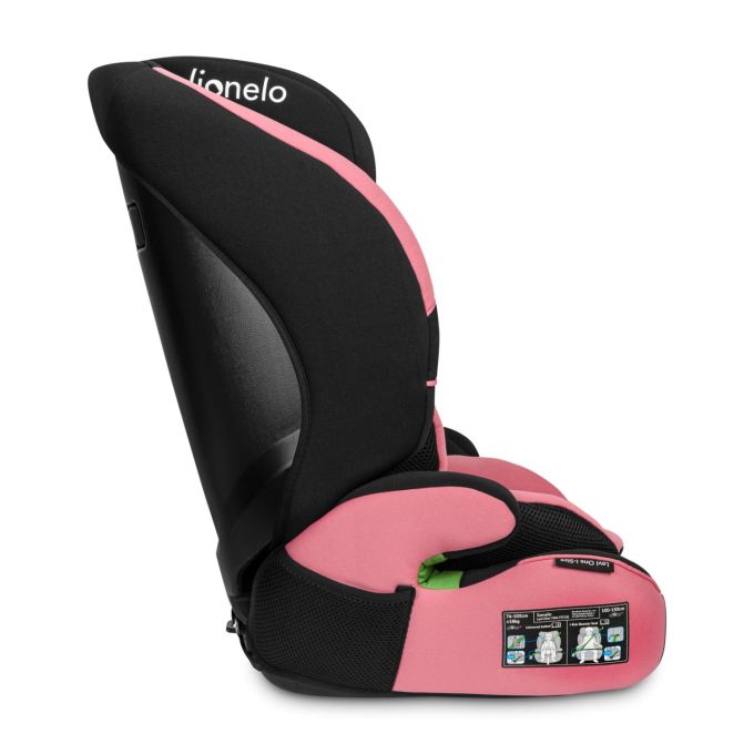 Дитяче автокрісло Lionelo  LEVI ONE I-SIZE PINK ROSE