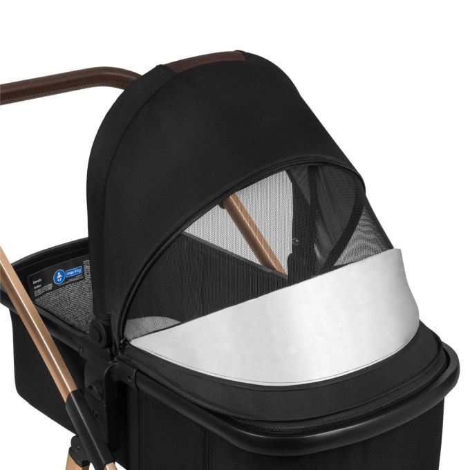 Універсальна коляска 2 в 1 Lionelo AMBER BLACK ONYX