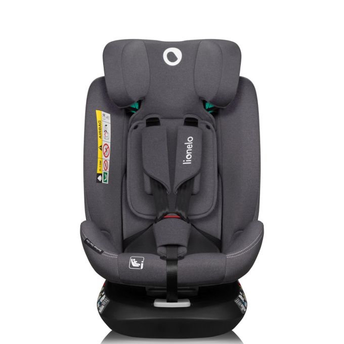 Дитяче автокрісло Lionelo BASTIAAN ONE  I-SIZE GREY STONE