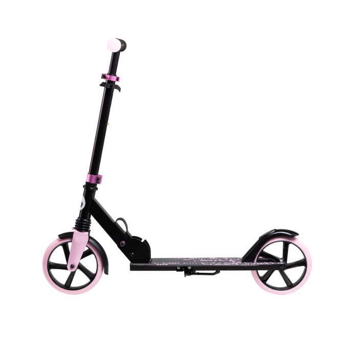 Дитячий самокат Lionelo Luca BLACK CARBON PINK