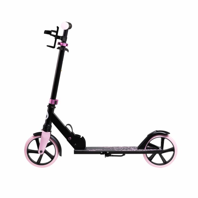 Дитячий самокат Lionelo Luca BLACK CARBON PINK