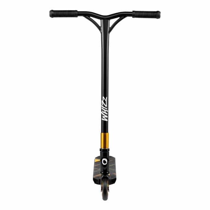 Дитячий самокат Lionelo WHIZZ BLACK CARBON YELLOW