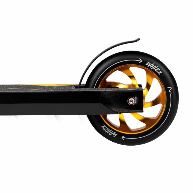 Дитячий самокат Lionelo WHIZZ BLACK CARBON YELLOW