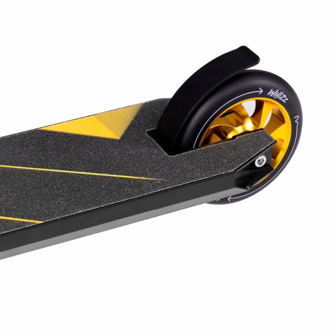 Дитячий самокат Lionelo WHIZZ BLACK CARBON YELLOW