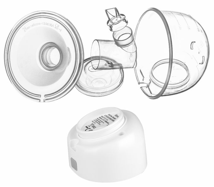Молоковідсмоктувач Lionelo FIDI FREE SIMPLE WHITE
