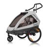 Велосипедний причіп з функцією коляски Lionelo CAMA GREY STONE