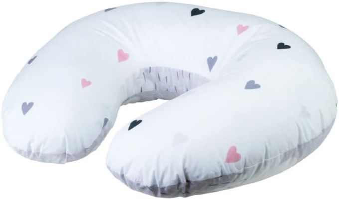 Подушка Bubaba by FreeON Hearts and Clouds 70х60 см, grey