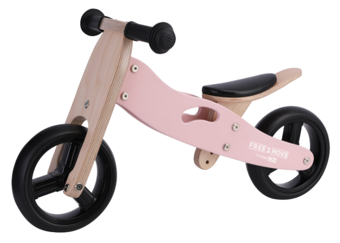 Біговел Free2Move 2в1, pink