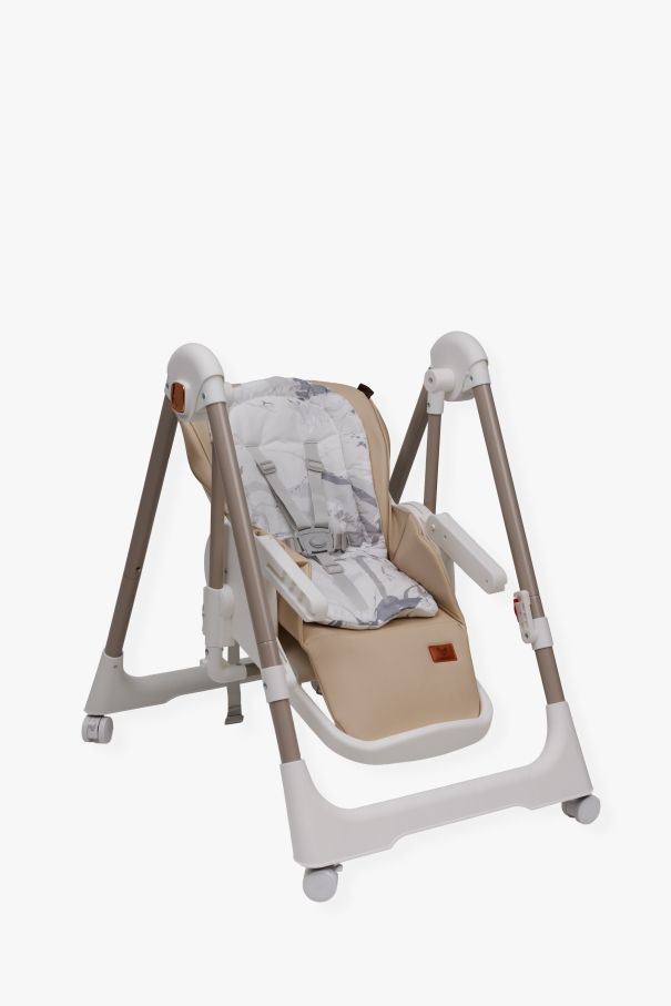 Стілець-гойдалка для годування дитини 2 в 1  VELANO Nomi, beige